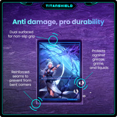 TitanShield value pack contains 150 sleeves for decks and collections.