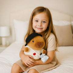 TITQWOP capybara plush with hats for stylish role play