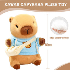 TITQWOP capybara plush sweaters set for mix-and-match outfits
