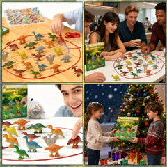 TitTees Dinochez dinosaur magnetic chess playset for indoor and outdoor fun.