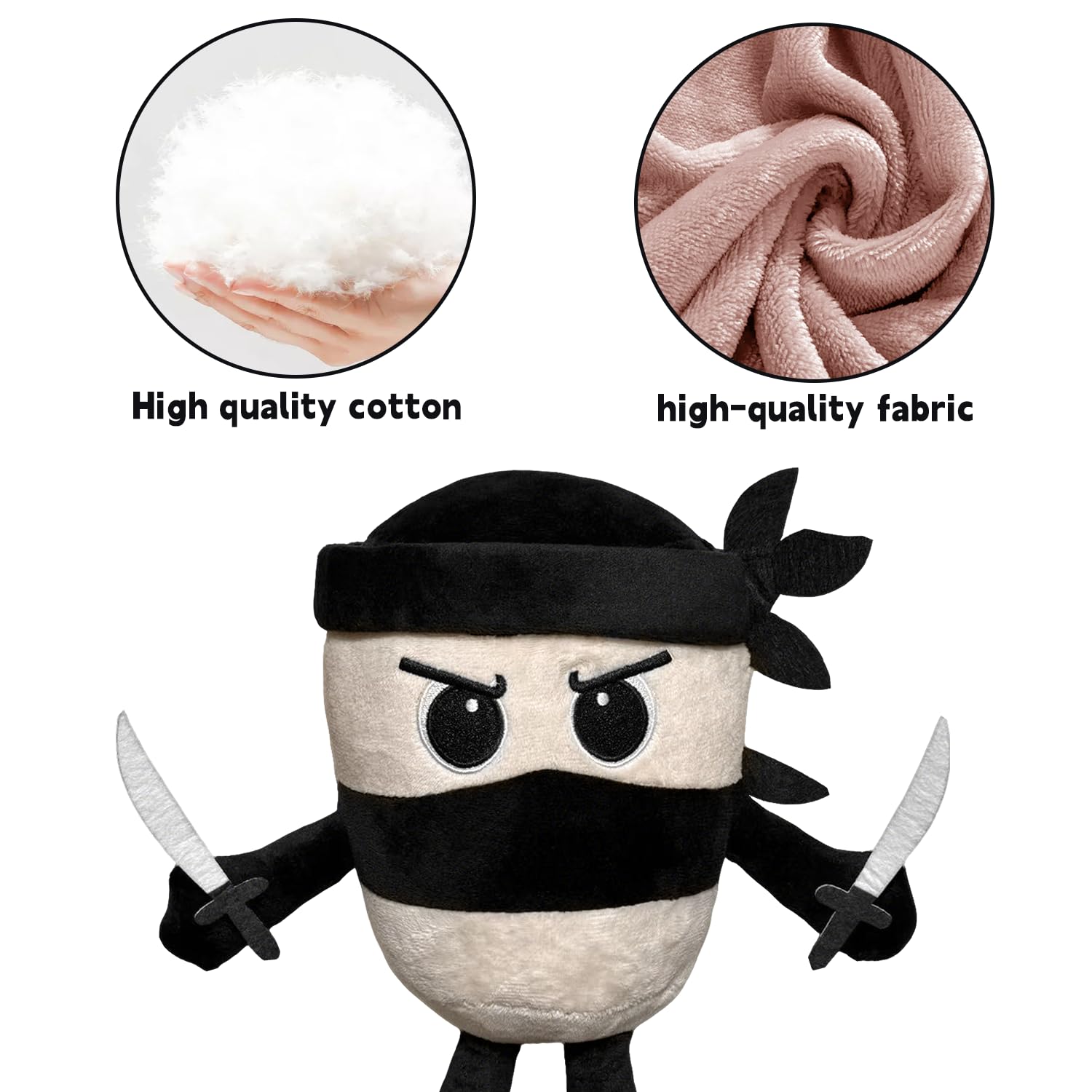 Tiuyov Italian Brainrot Tung Tung Tung Sahur plush expressive face for cozy evenings.