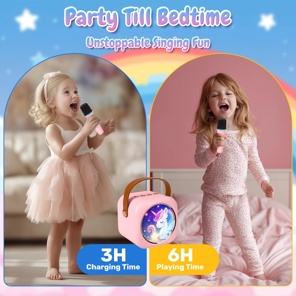 Tivioa Mini Karaoke portable design ideal for travel and spontaneous sing-alongs.