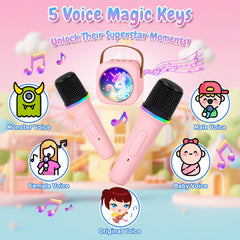 Tivioa Mini Karaoke offers up to six hours of playtime on a full charge.
