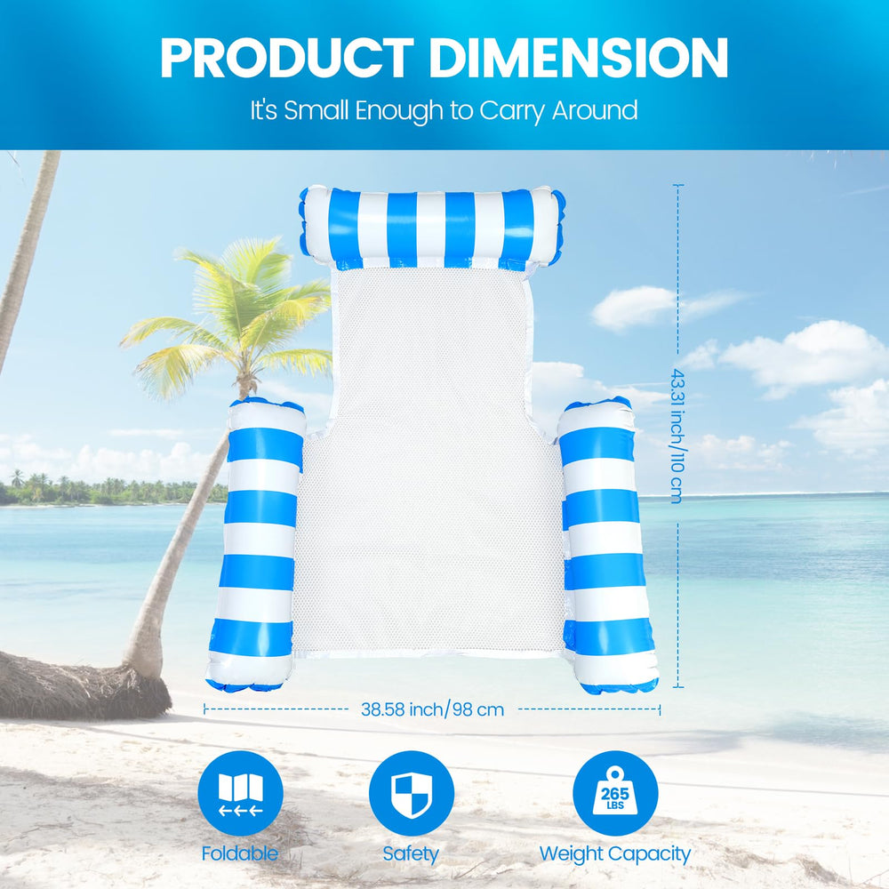 TIWISSES 4-in-1 pool hammock chair drifter for versatile water relaxation.