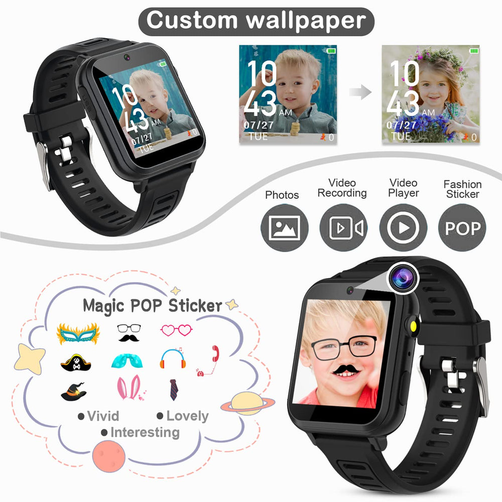 Tixpc Kids Smart Watch music player lets kids enjoy tunes on the go.