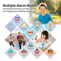 Tixpc Kids Smart Watch touch-screen enables easy navigation for children.