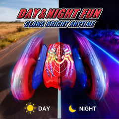 Tiyvnsi 360flip RC car doubles as a double-sided stunt vehicle for easy recovery.