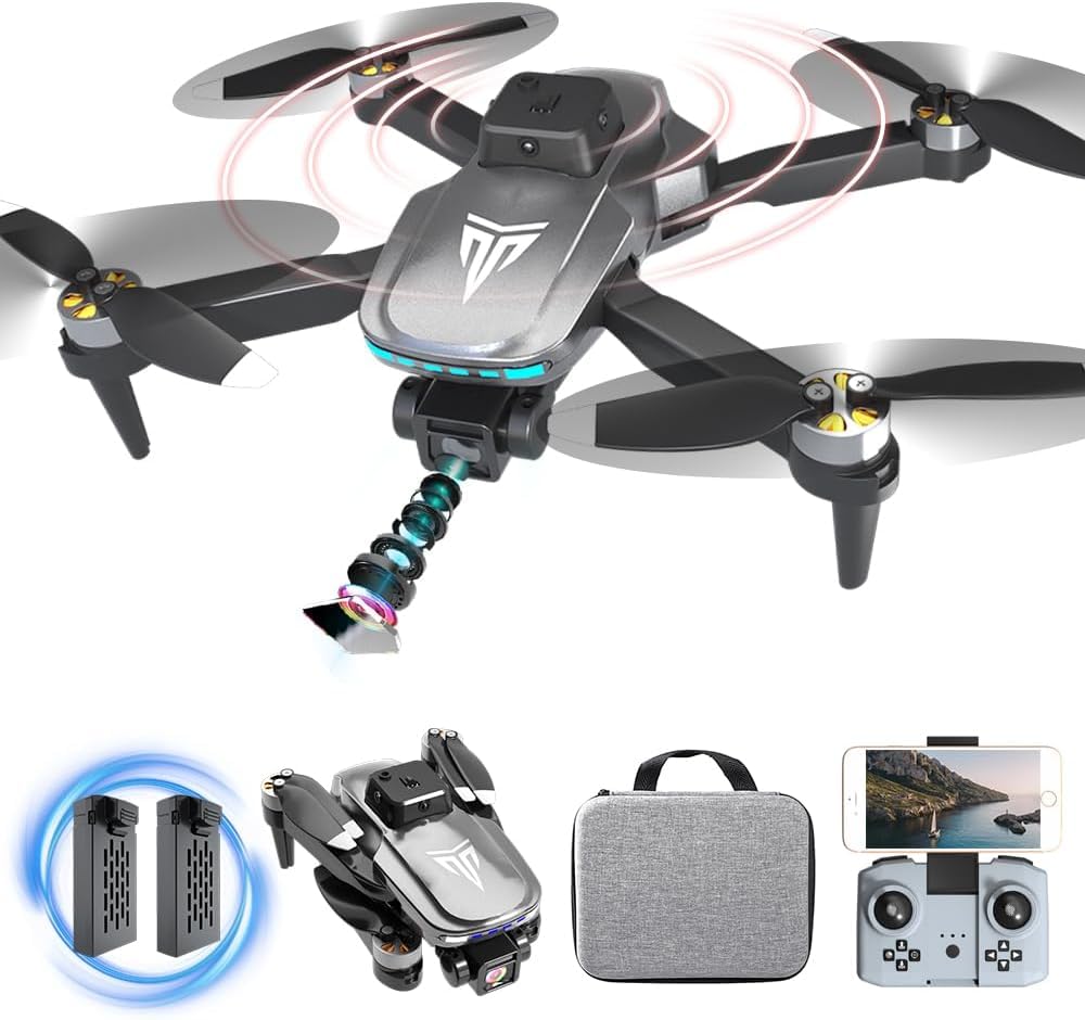 TizzyToy drone with 4K camera captures crisp aerial shots for social sharing