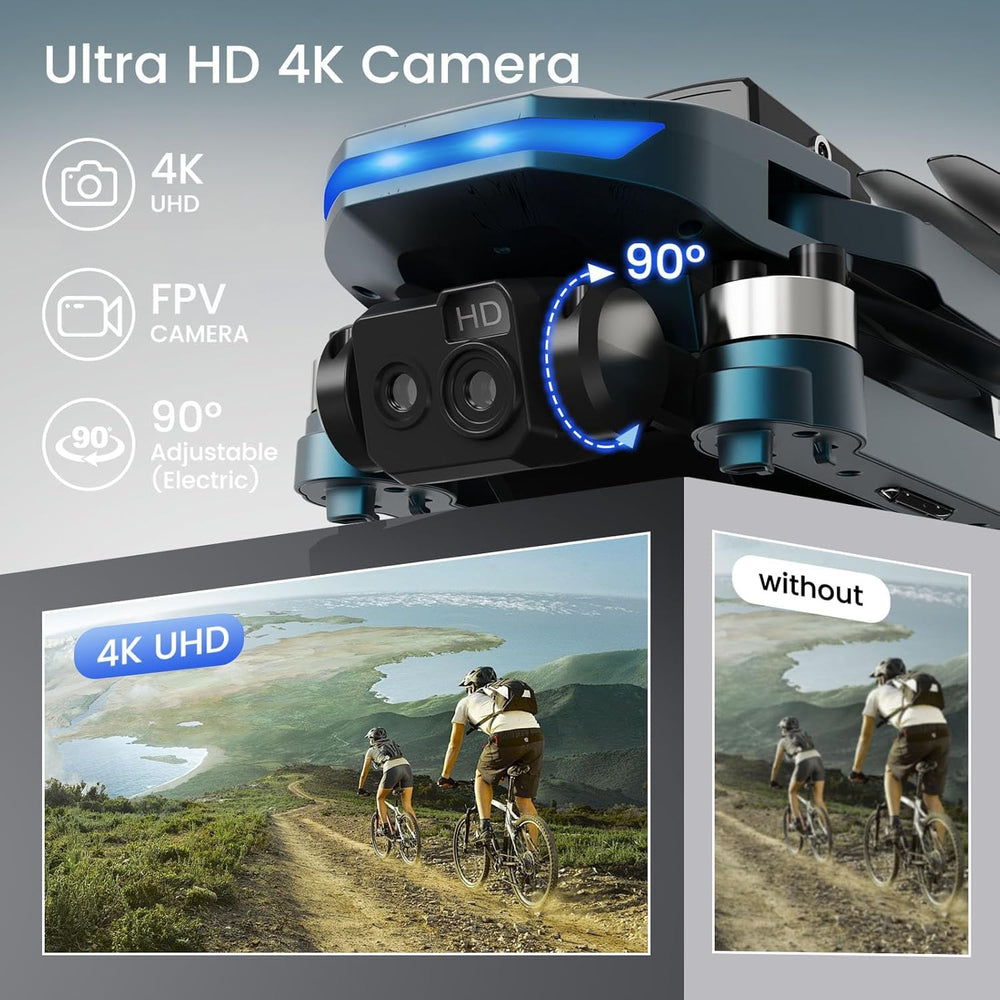 TizzyToy drone app control interface for seamless flying and quick edits.