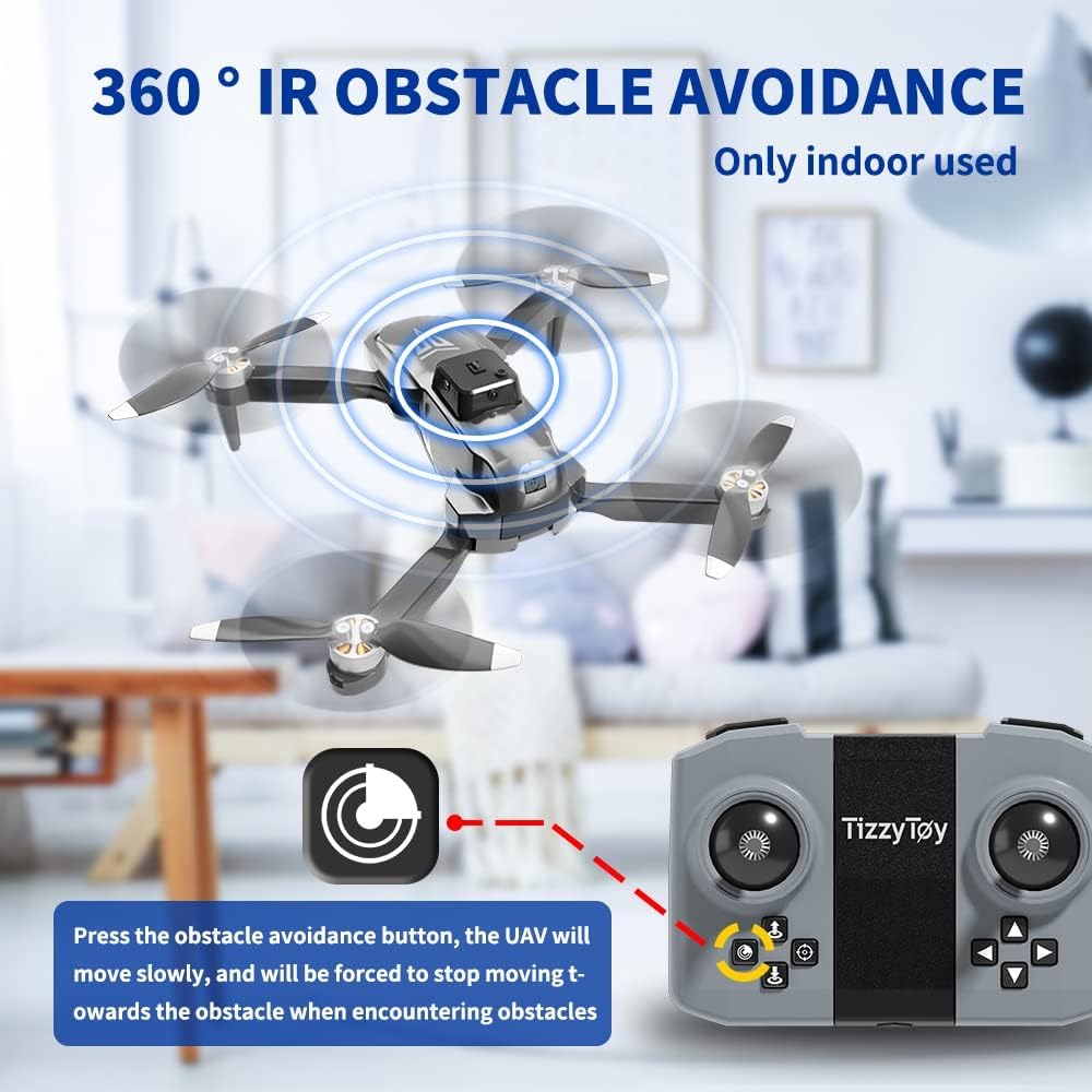 TizzyToy drone uses brushless motors for smoother, steadier flights