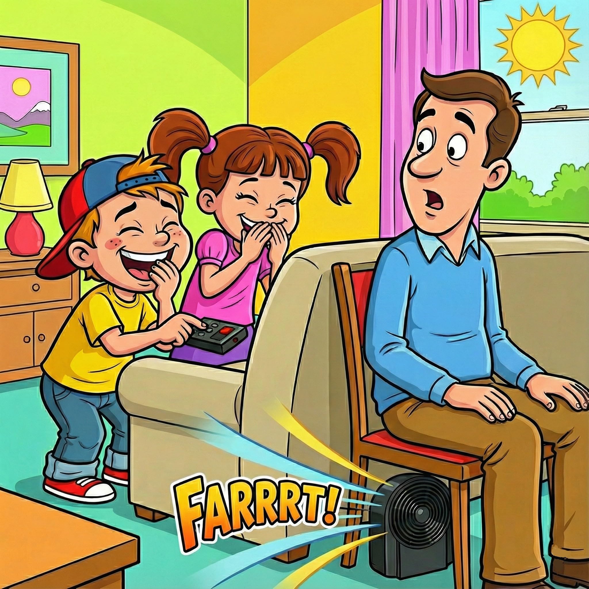 T.J. Wisemen, Inc. Fart Machine 2 100 ft range enables distant cues.
