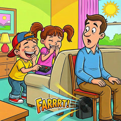 T.J. Wisemen, Inc. Fart Machine 2 100 ft range enables distant cues.