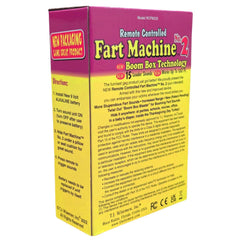 T.J. Wisemen, Inc. Fart Machine 2 hidden under chair with sticky tape.