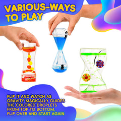 TKTM desk setup features calming bubbler timer for quiet concentration