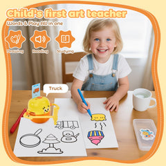 TLANDE voice-interaction drawing demo encourages active engagement and vocabulary exposure.