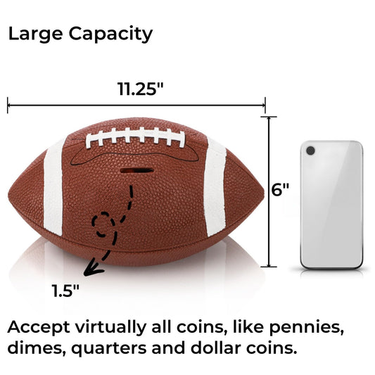 Tlence football bank side view highlights kid-friendly durability and safe play.