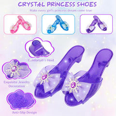 Tlooe jewelry accessories set enhances complete princess outfits
