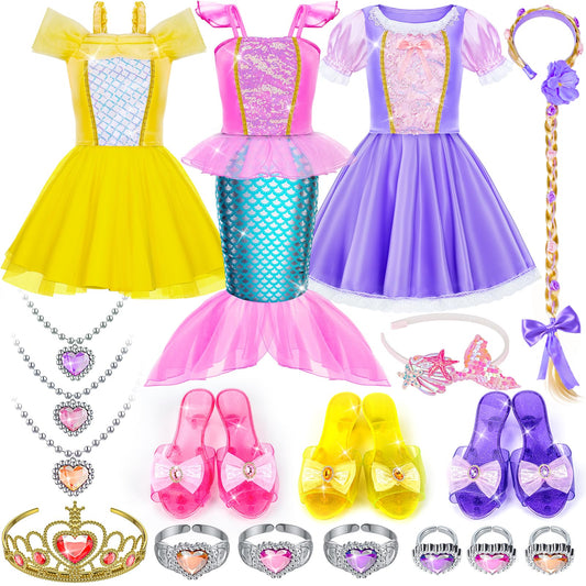 Tlooe Princess Beauty Rose top shown for imaginative play and dress-up fun