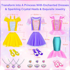 Tlooe Crystal shoes provide safe, stylish steps during pretend play