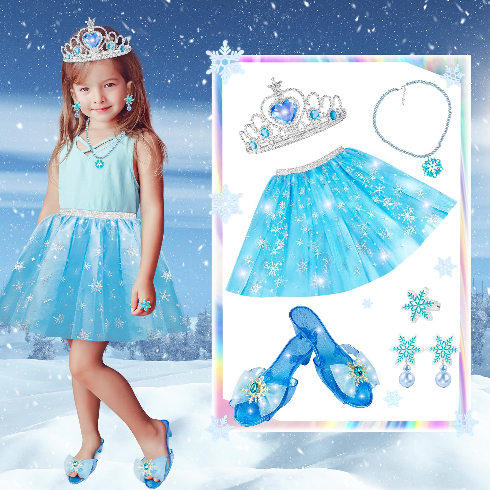 Tlooe unicorn-theme shoes add a magical touch to pretend plays