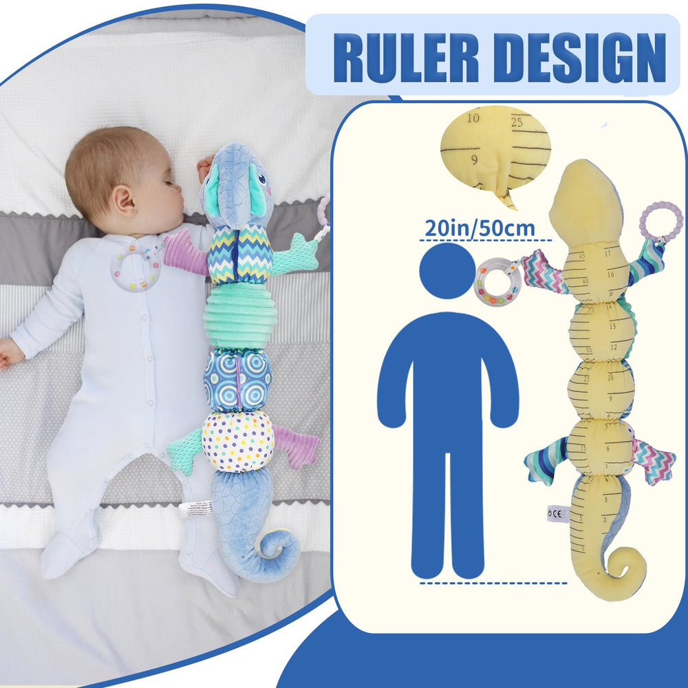 TLQSM chameleon plush showcases varied textures and materials for visual and tactile engagement