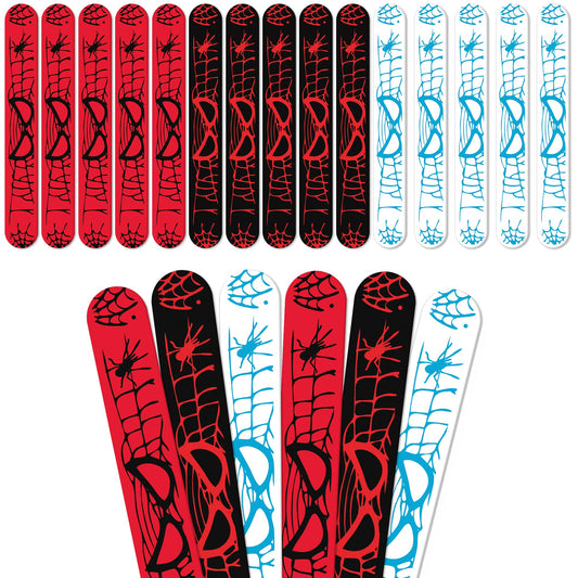 TLTSDWQ 24pcs slap bracelets pack ready for goody bags and party fun
