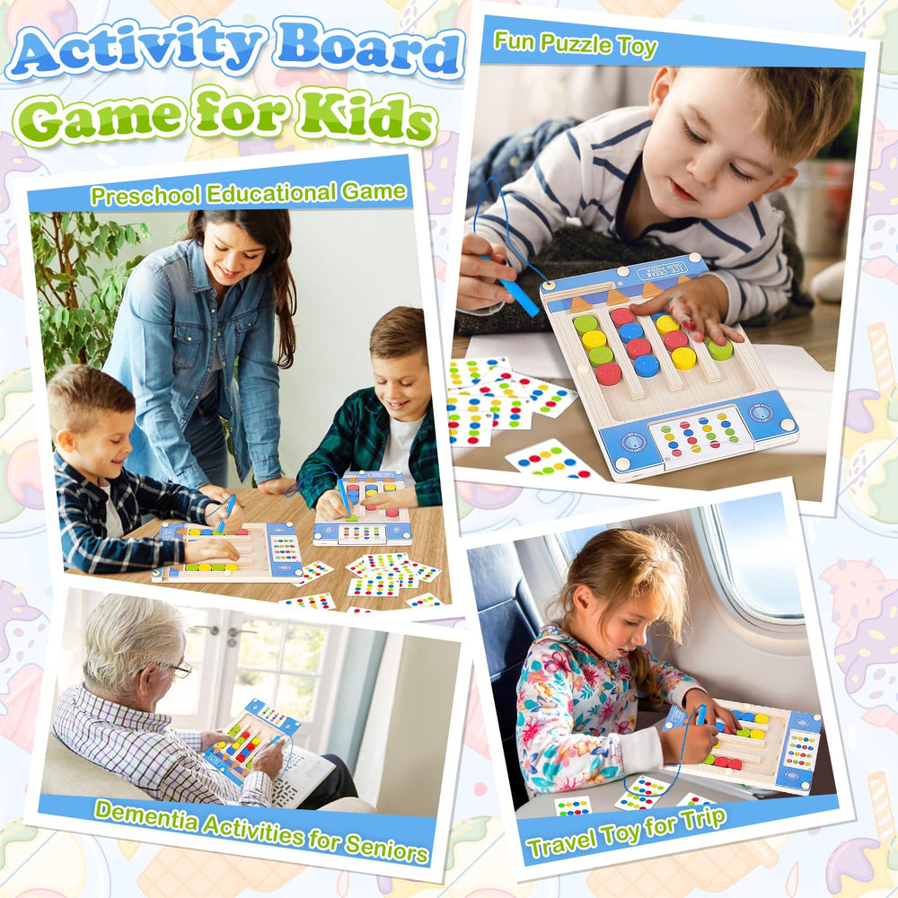 TMGOT magnetic pen activity promotes precise movements during matching tasks.