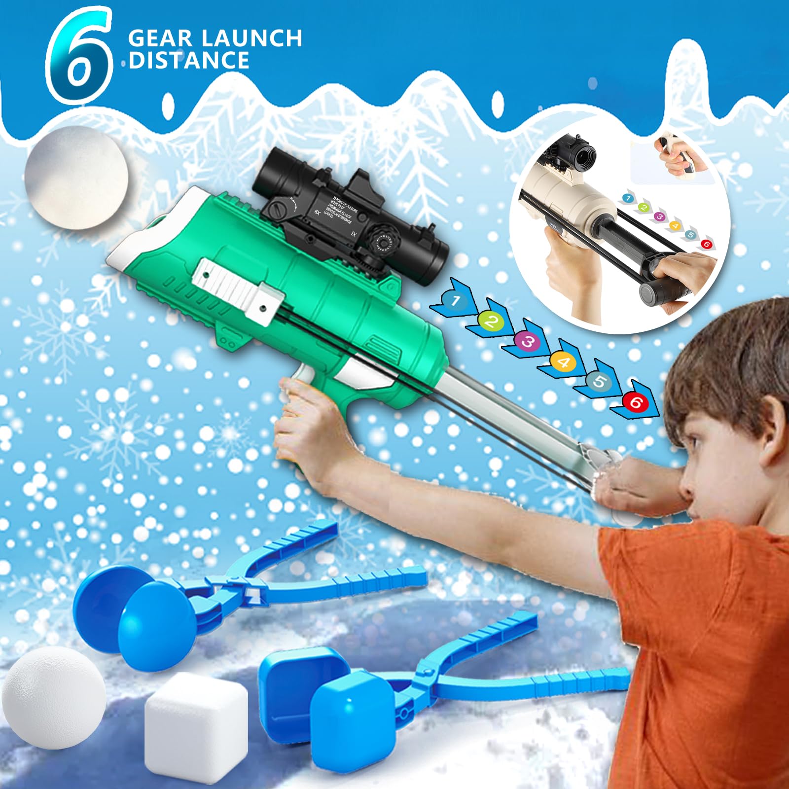 TMIXIU kids playing in snow promotes active, shared winter fun
