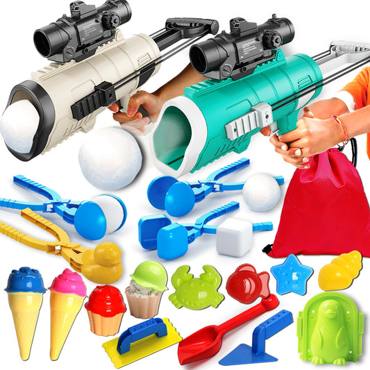 TMIXIU Snowball Guns: powerful quick-fire action for outdoor snow battles.