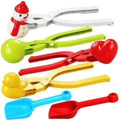 TMIXIU Snowball Maker Kit creates quick, round snowballs for outdoor play.