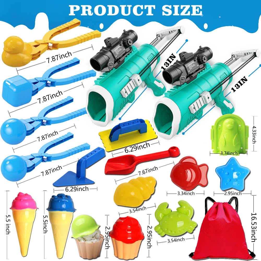 TMIXIU storage bag keeps toys organized after winter play