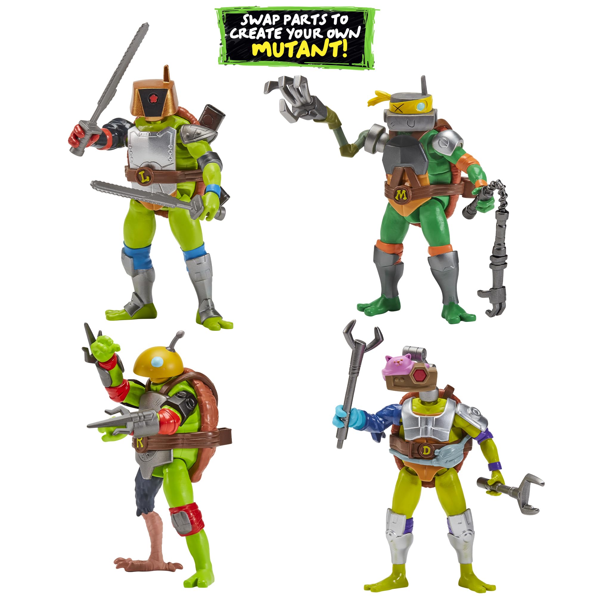 TMNT Armored 4-pack bundle ideal for completing a complete TMNT collection