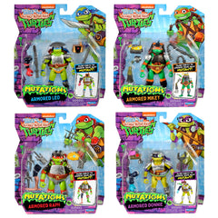 TMNT Armored Raphael figure ready for dynamic, battle-ready poses