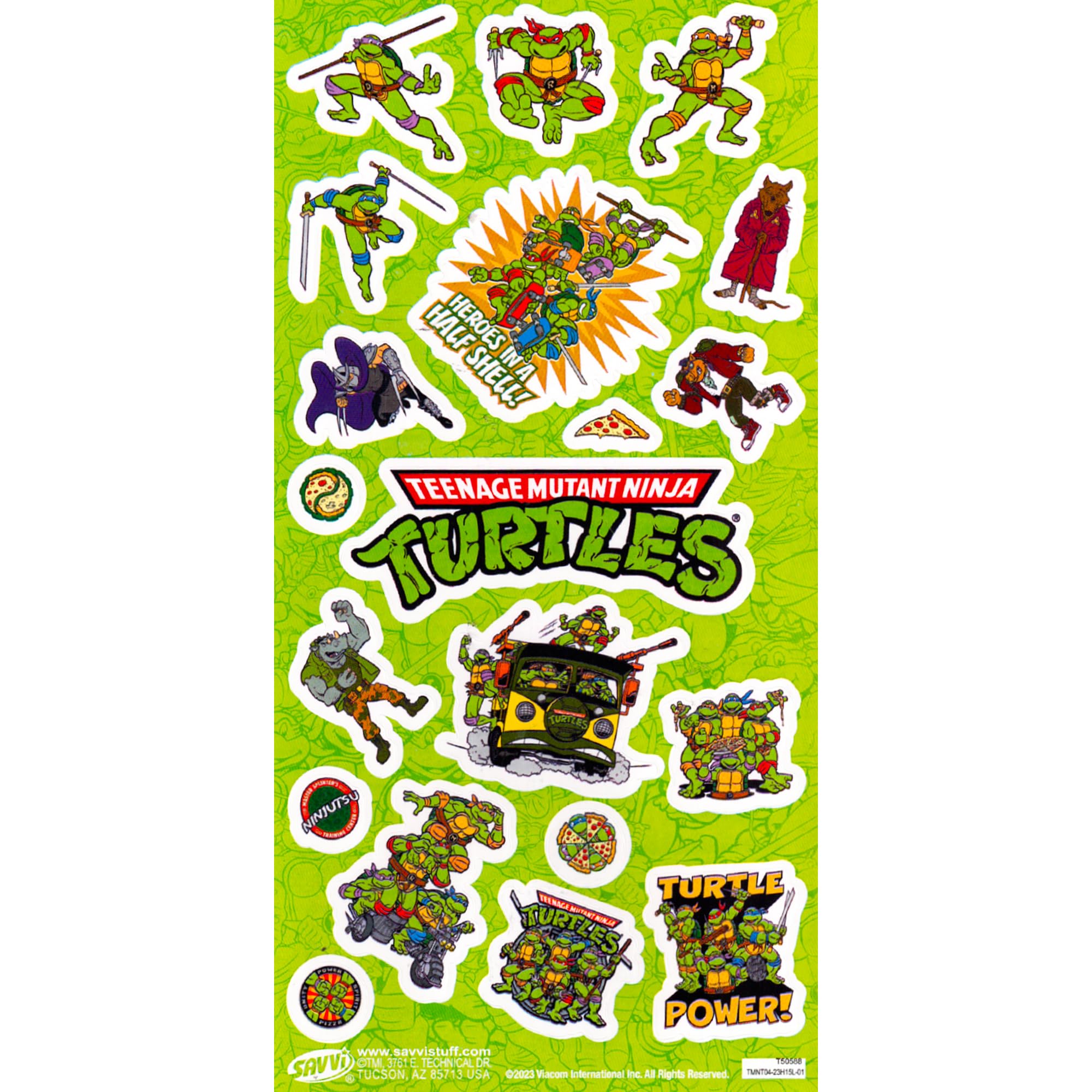 TMNT character artwork on puzzles shows familiar heroes