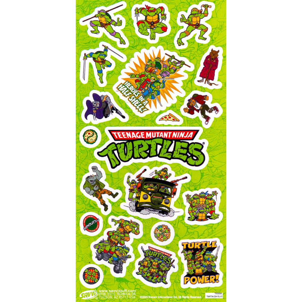 TMNT character artwork on puzzles shows familiar heroes