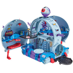 TMNT Technodrome playset front view with authentic retro design for collectors