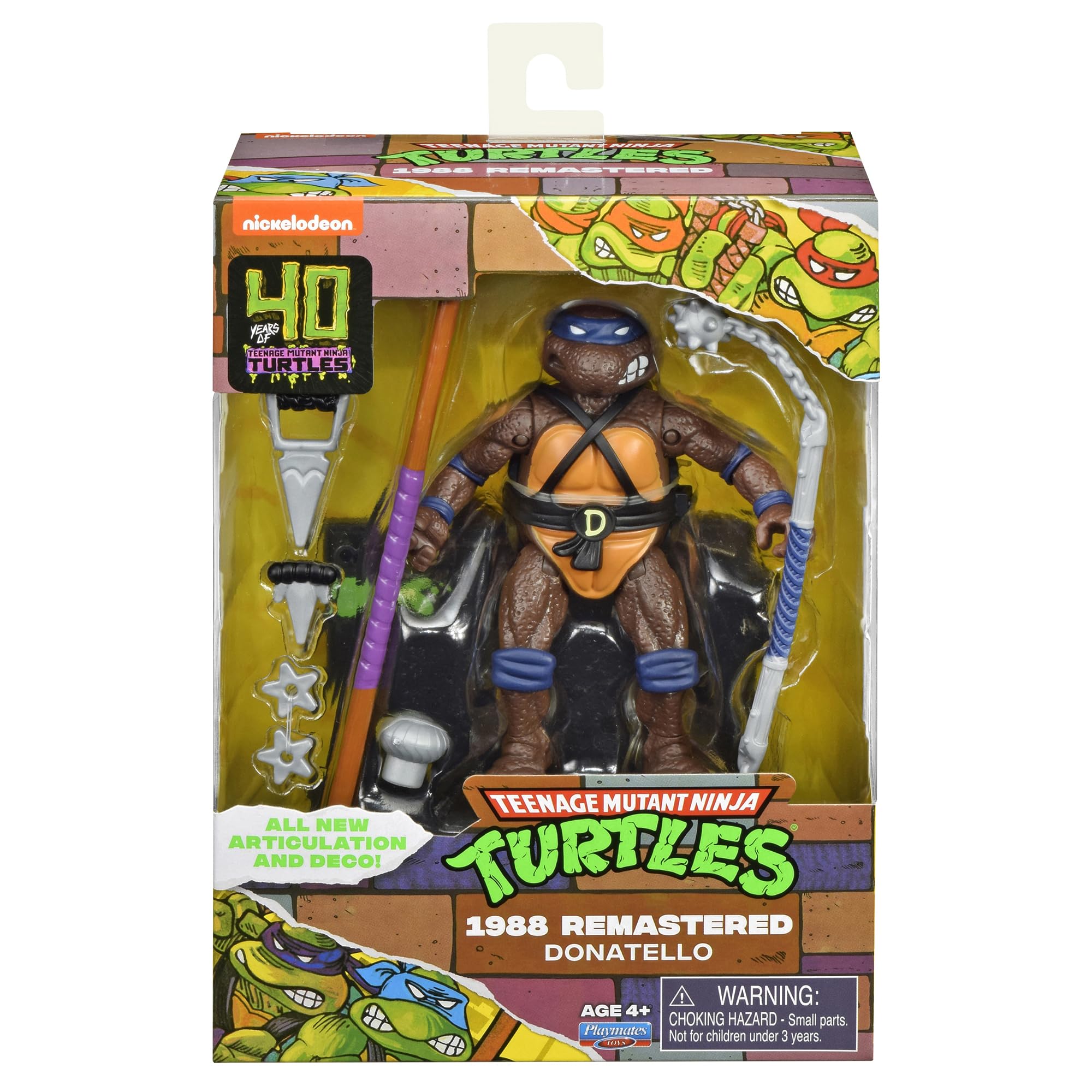TMNT Donatello retro sculpt detail reflecting nostalgic fidelity