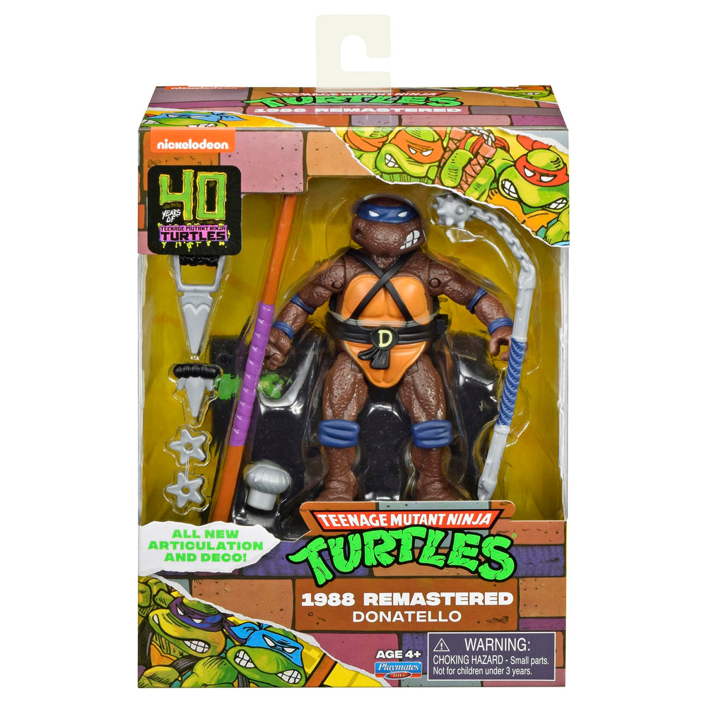 TMNT Donatello retro sculpt detail reflecting nostalgic fidelity