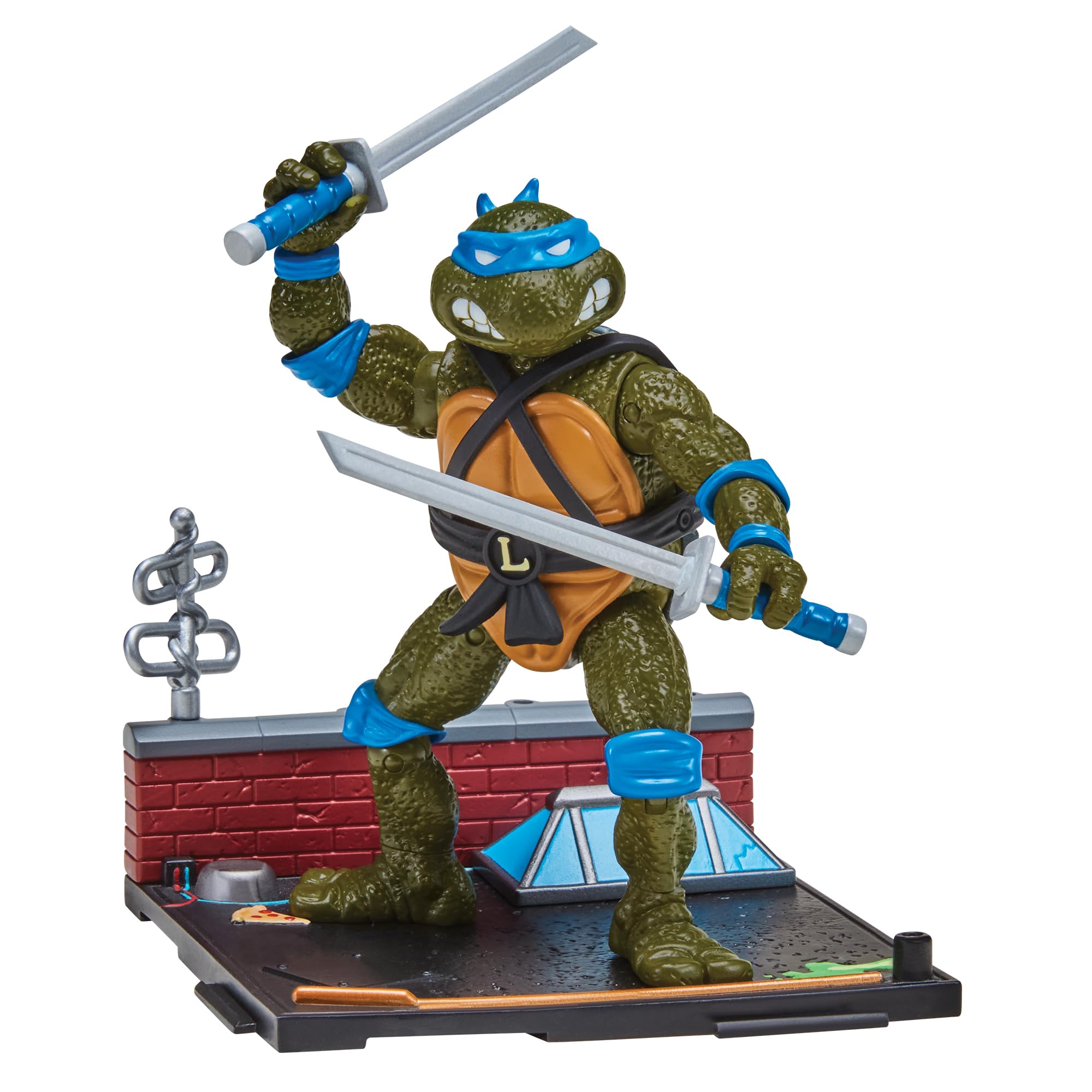 TMNT Leonardo remastered 4-inch figure for authentic display and poseability