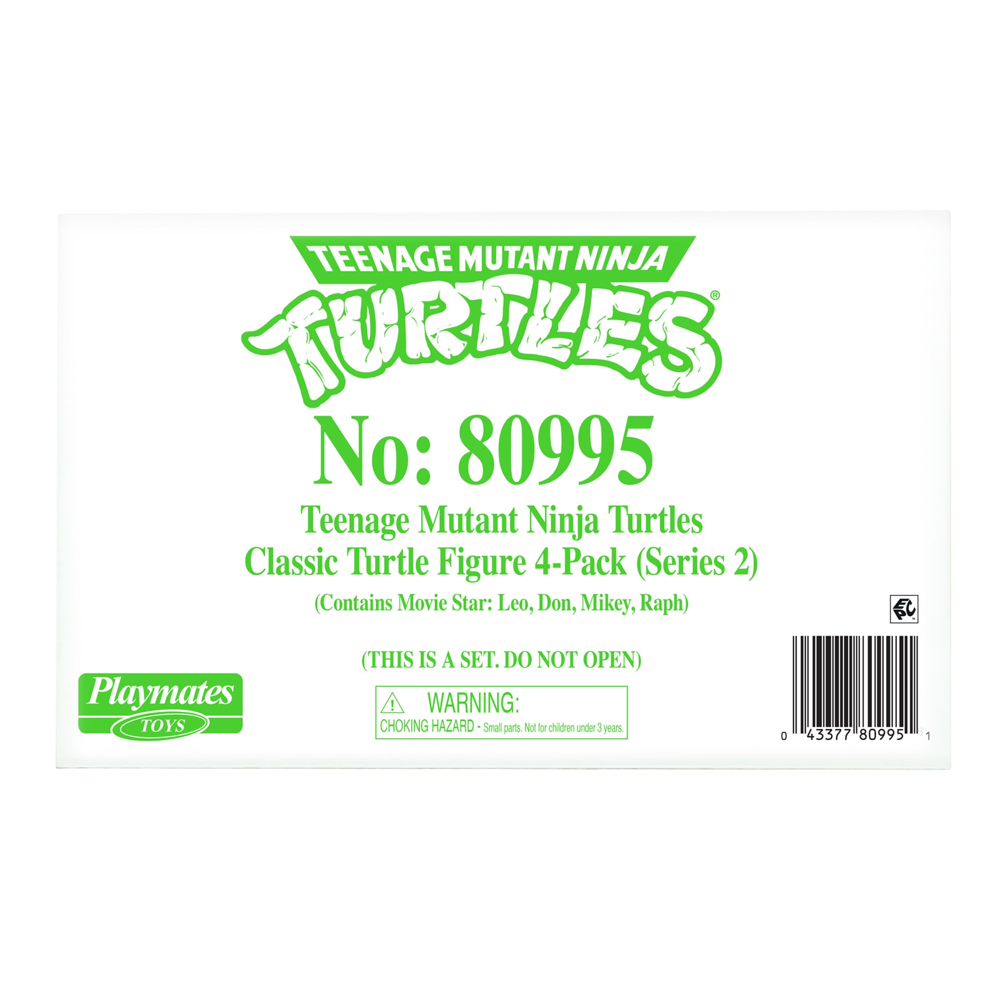 TMNT Micro Mutant display base supports organized shelf display.