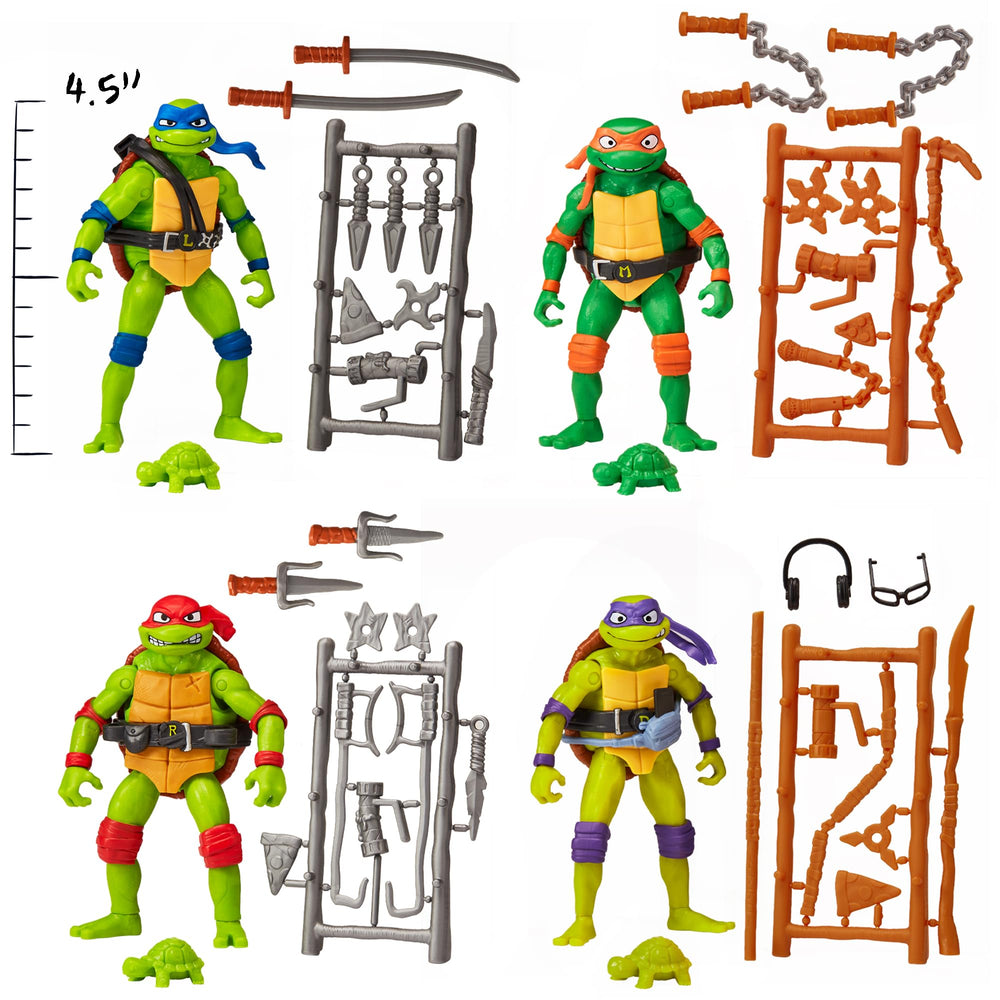 TMNT Mutant Mayhem Donatello figure for imaginative play and display