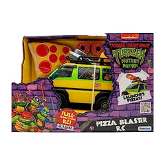 TMNT Pizza Blaster RC vehicle side view showing maneuverable design