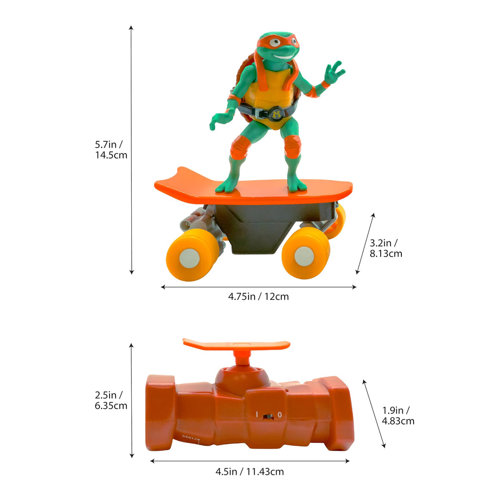 TMNT portable RC toy for travel and on-the-go fun.
