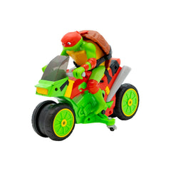Teenage Mutant Ninja Turtles Raph's Rad Ride front view for fast, action-packed play.
