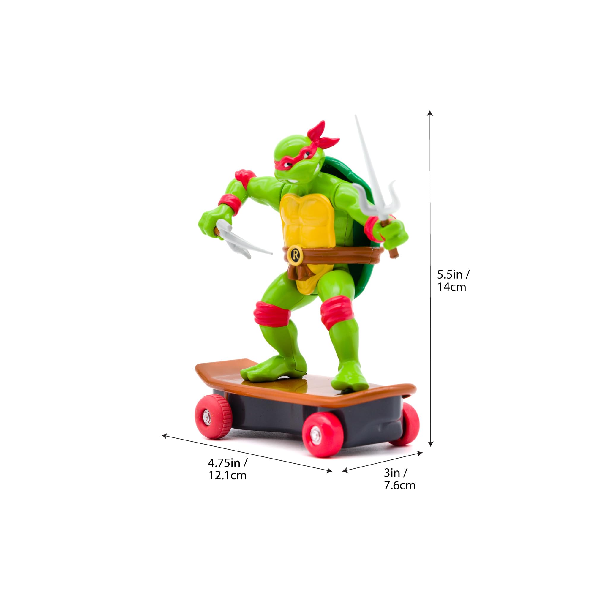 Collect all four TMNT Sewer Shredders characters for complete set