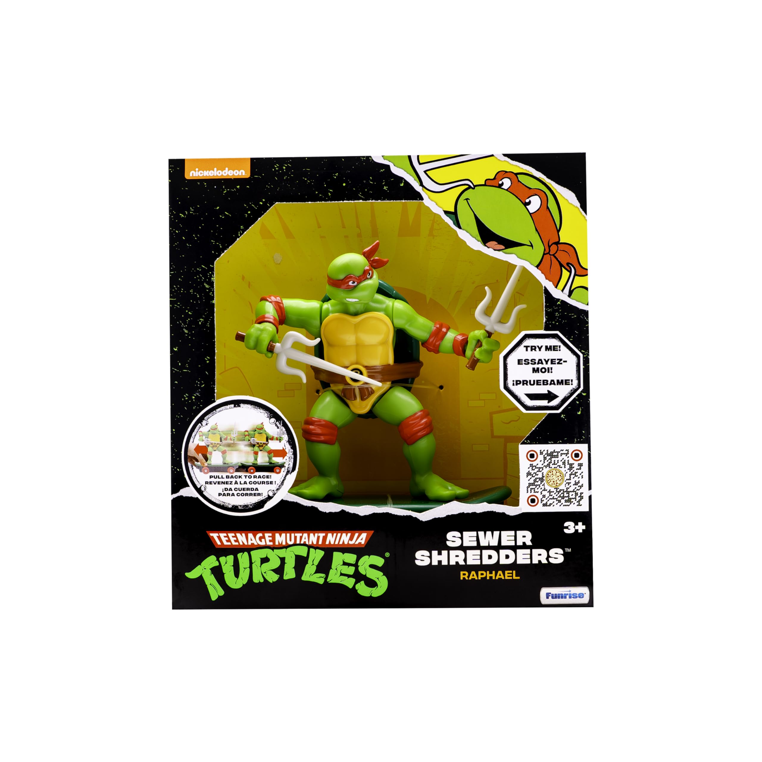 Raphael twin sai detail from TMNT Sewer Shredders for action-packed play