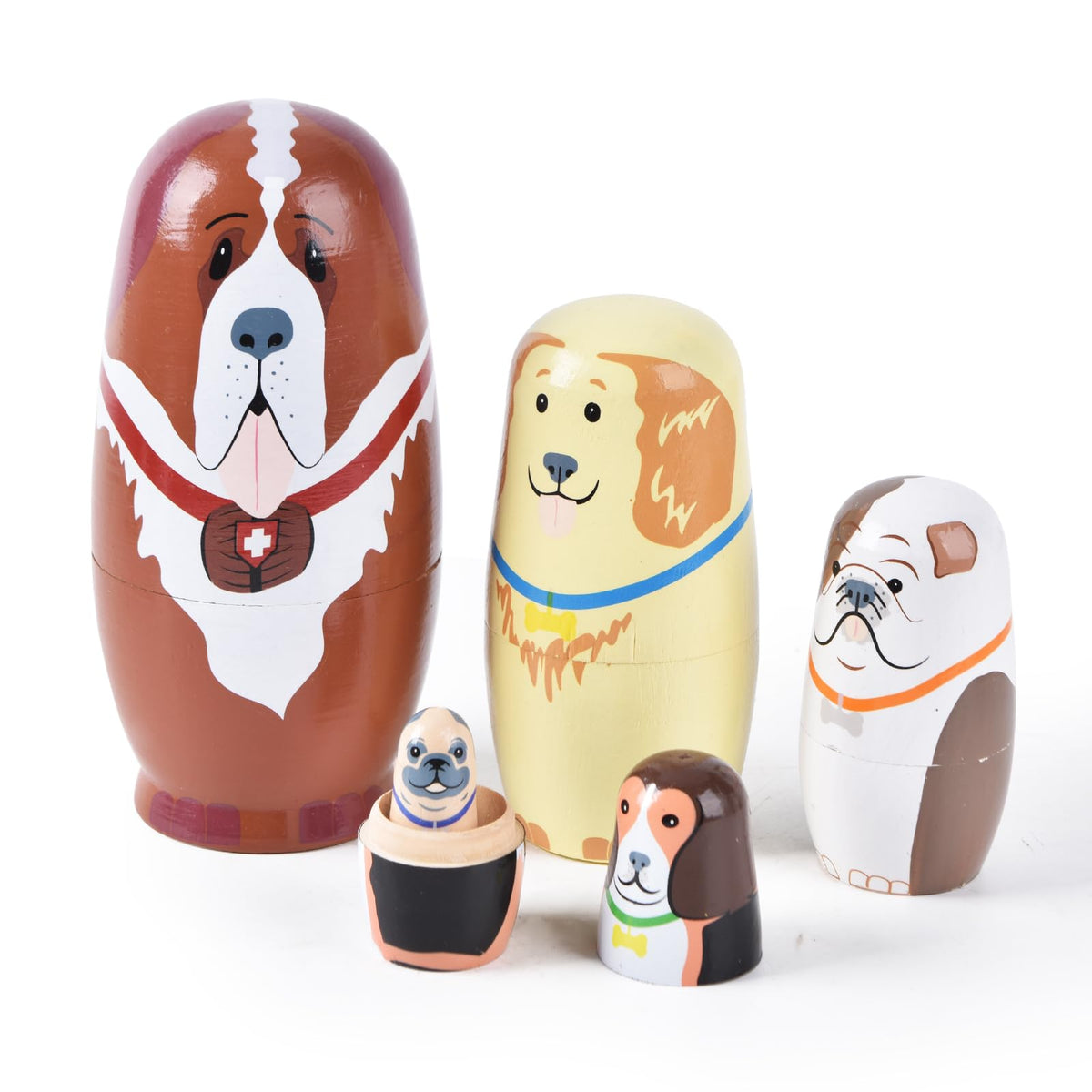 Tngan Nesting Dolls showcase a unique layered design for curious kids.