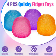 tngtswwcv squeeze toy demonstrates calming use for focus during study.