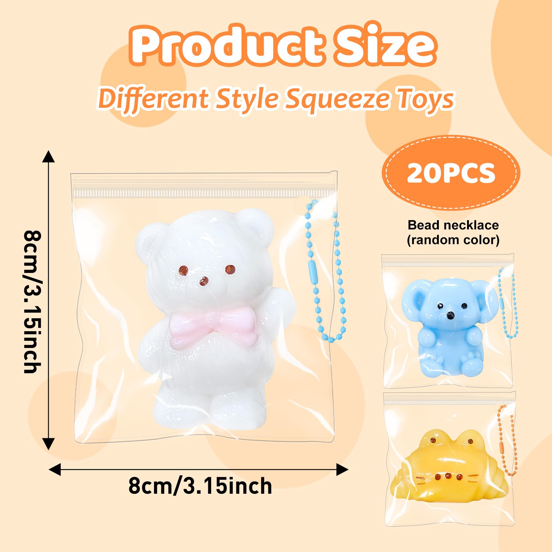tngtswwcv taba squishy toys kit random animal shapes offer varied kid-friendly fun