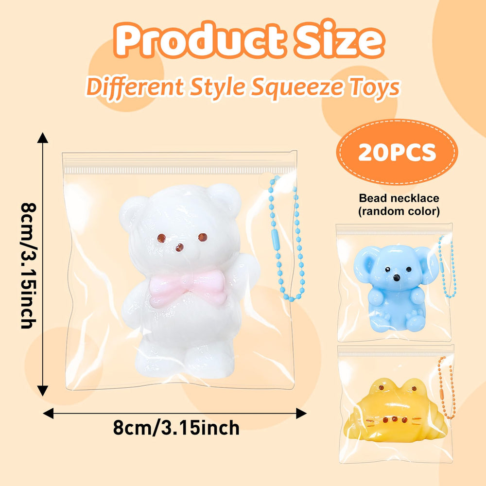 tngtswwcv taba squishy toys kit random animal shapes offer varied kid-friendly fun